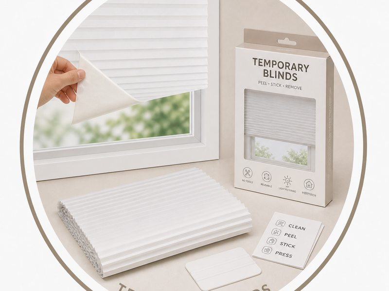 Temporary Blinds