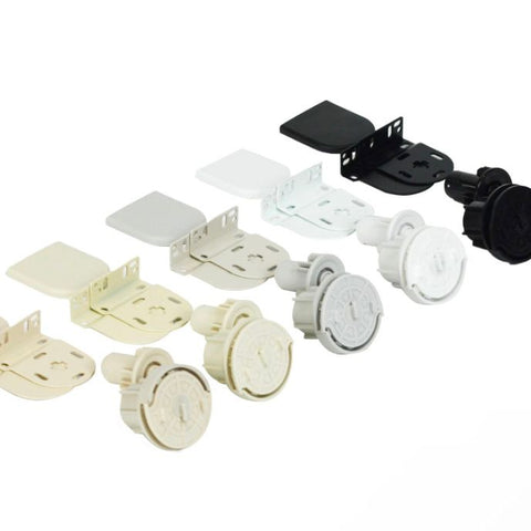38mm Plastic Pin Sidewinders & Brackets. INCLUDES BRACKET COVER