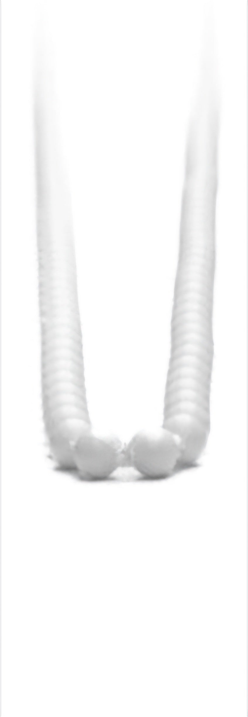 Pre Loop Metal Pure White 1000mm Chain.