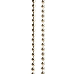 Pre Loop Nickle Plated Metal (410 Grade) 750mm Chain.