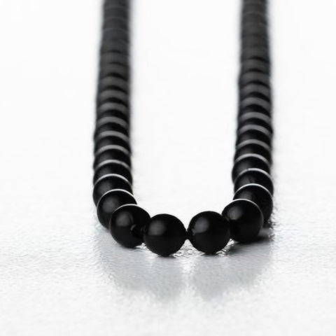 Pre Loop Metal Black Onyx 1500mm Chain.