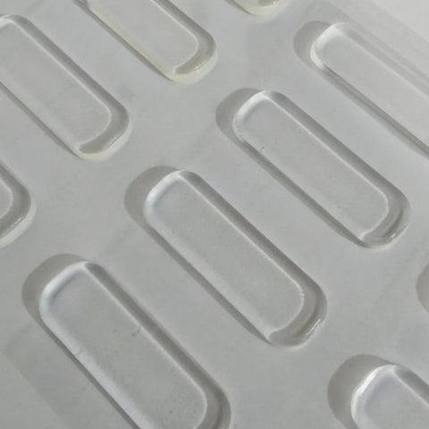 Silicone Bumper Stop Rectangle.