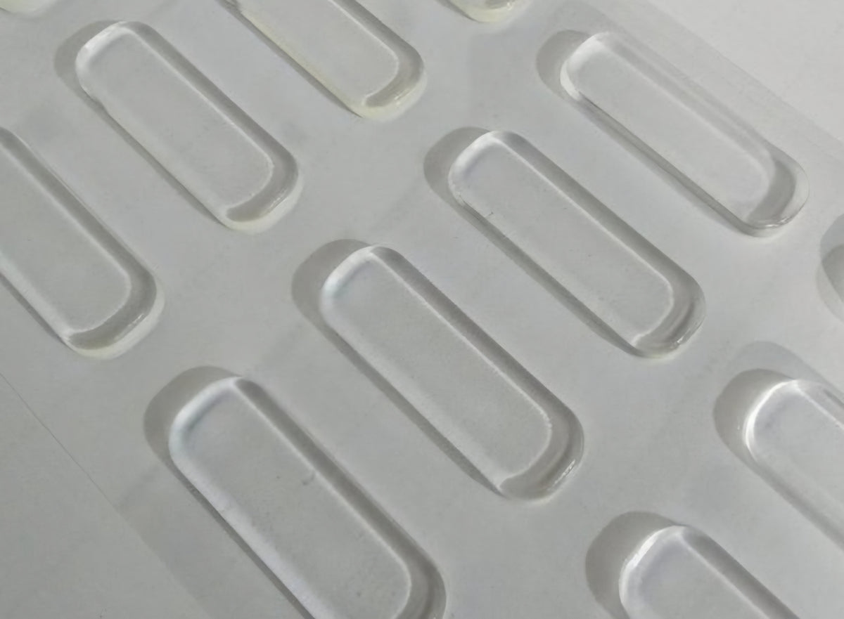 Silicone Bumper Stop Rectangle.