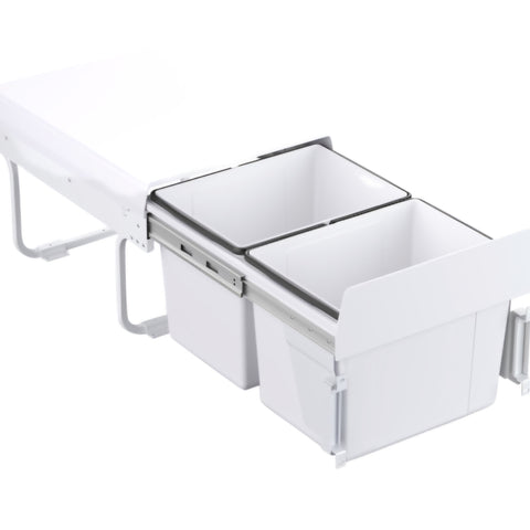 Pull Out Waste Bin Soft Closing.