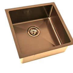Zentra Copper Stainless Steel Square Sink.