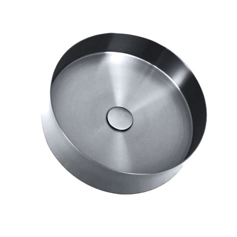 Zentra Stainless Steel Medium Cylindrical Sink.