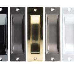 Flush Pulls - Oblong 34mm.