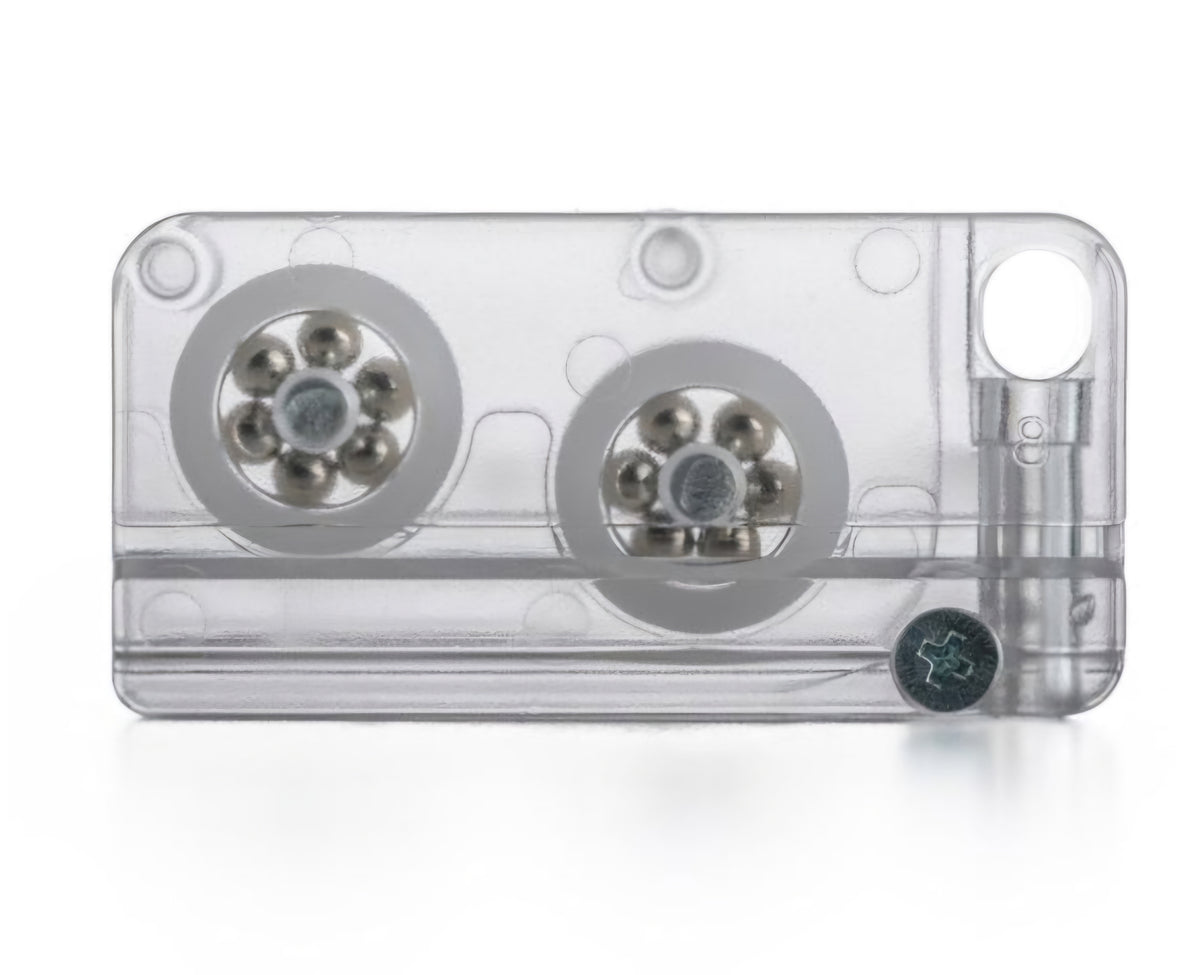 Clear Wheeled Pulley.