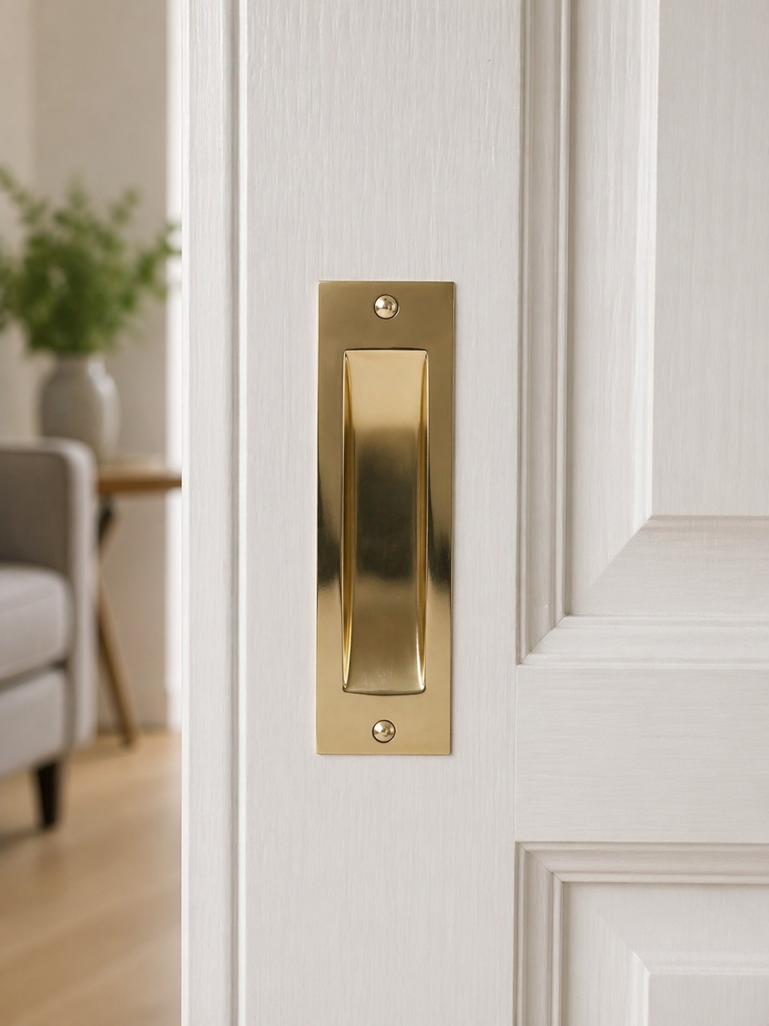 Flush Pulls - Oblong 34mm.