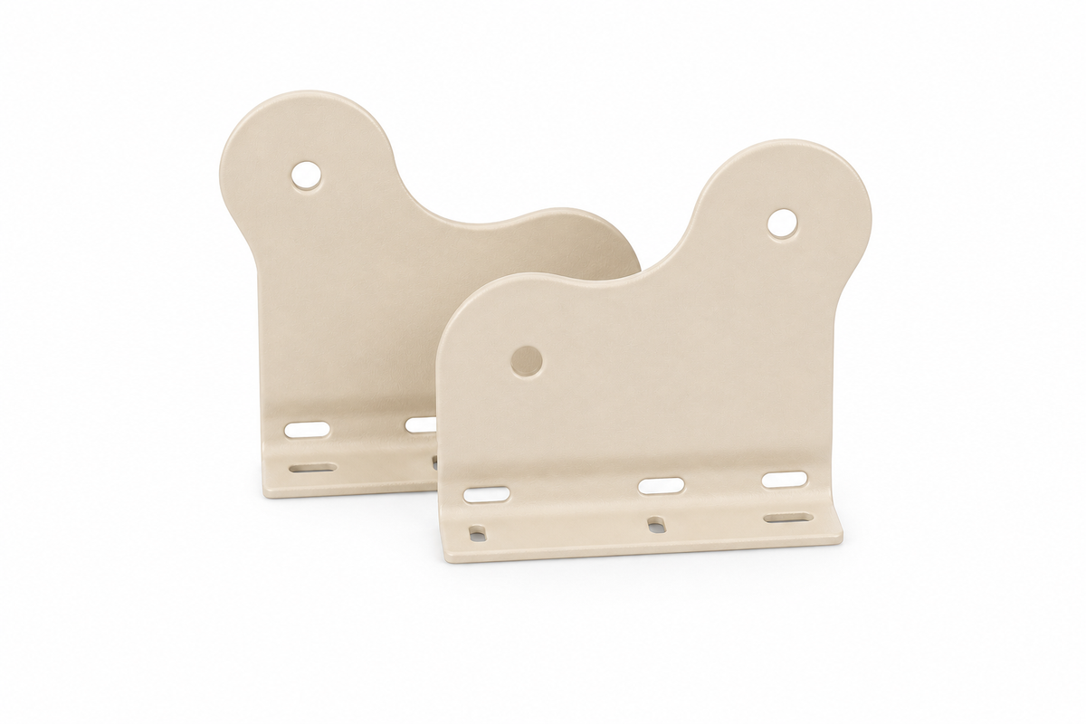 Same Side Double Bracket For Plastic Pin Sidewinders.