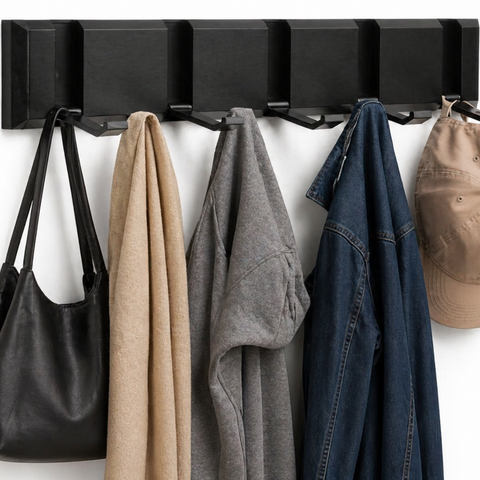 Fold Down Hook - 5 Hooks.