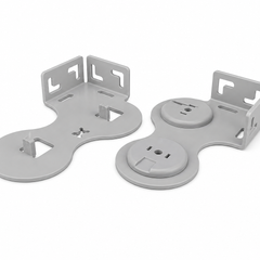 Deluxe Double Bracket 38mm/43mm Same Side Right Bracket.
