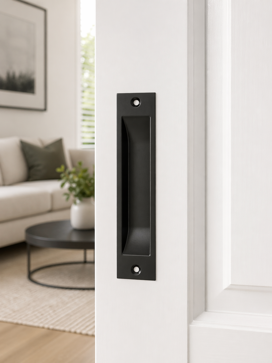 Flush Pulls - Oblong 34mm.
