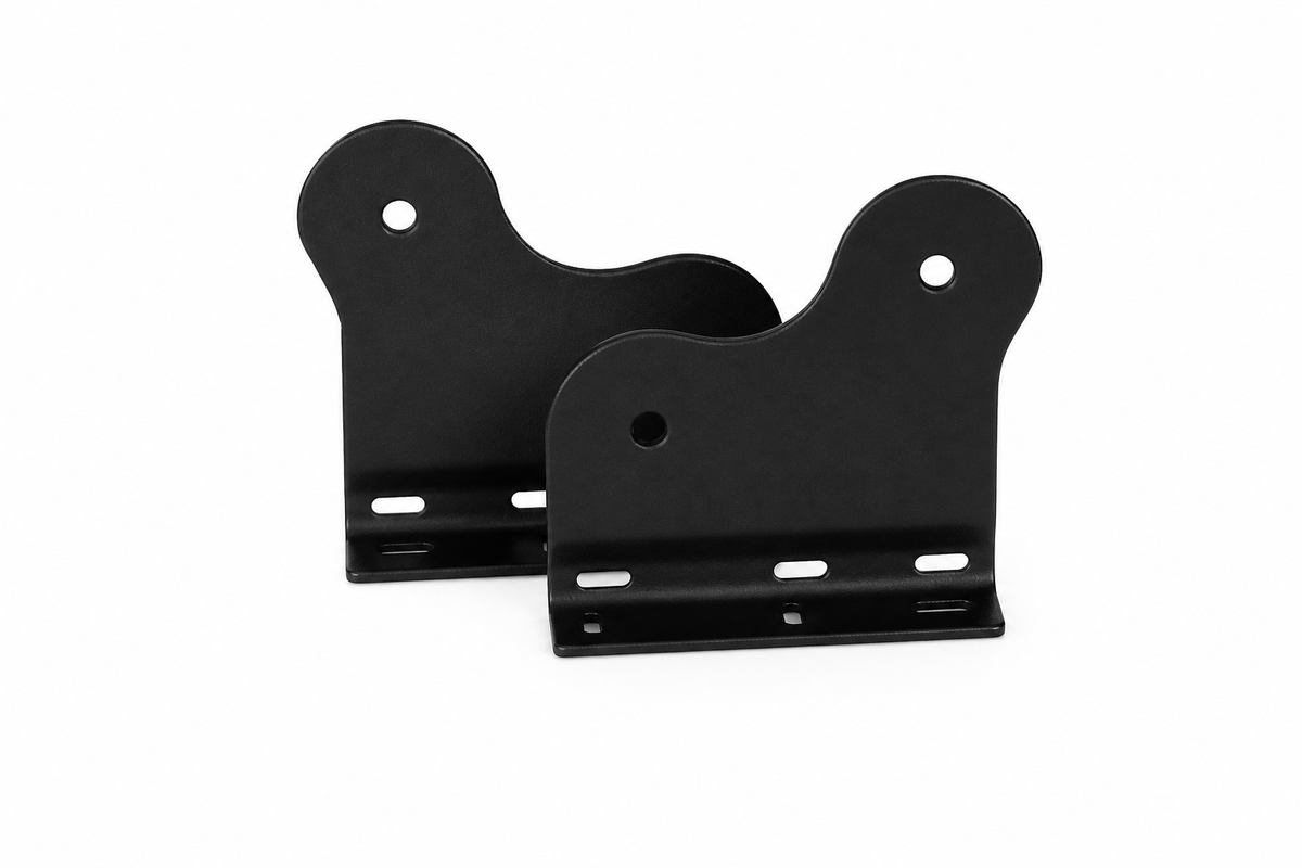 Same Side Double Bracket For Plastic Pin Sidewinders.