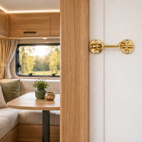 Cabin Hook & Eye 100mm.