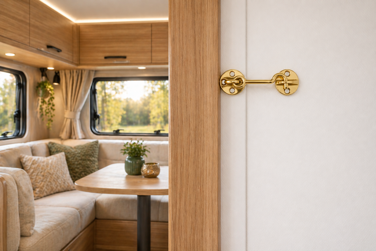 Cabin Hook & Eye 75mm.