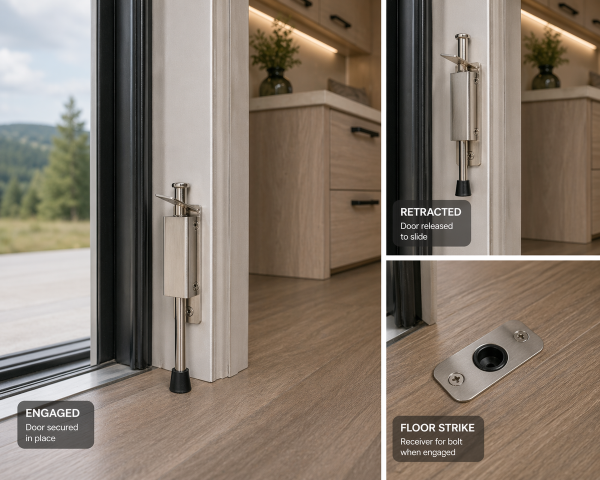 Sliding Door Bolt.