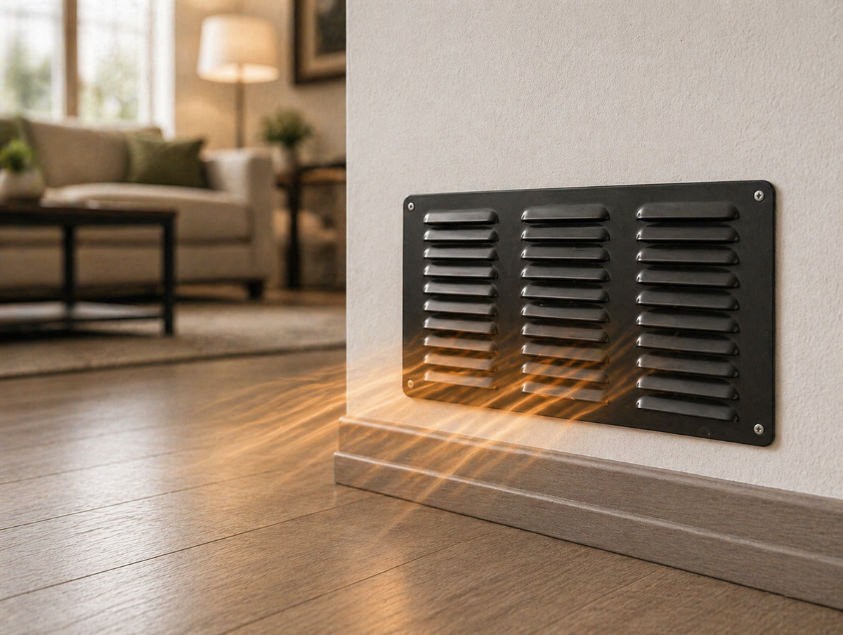 Aluminium Vent 300mm x 150mm.
