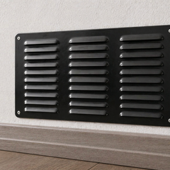 Aluminium Vent 100mm x 75mm.