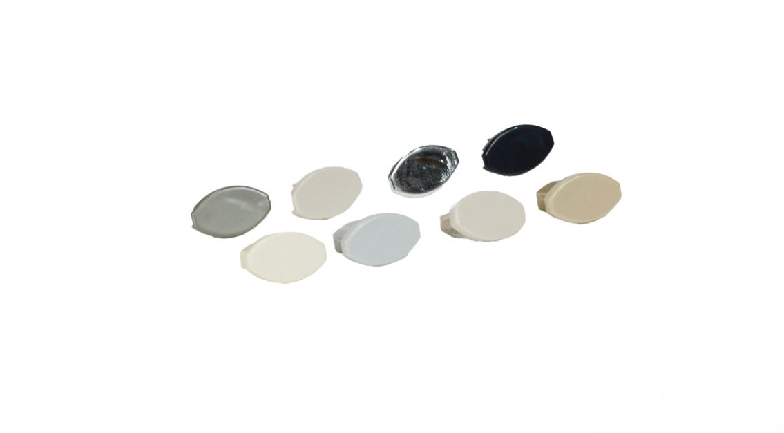Roller Blind Oval End Cap.